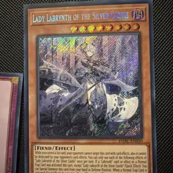 Yugioh Lady Labyrinth of the Silver Castle DABL-EN030 Secret Rare 1st Edition NM - Image 1