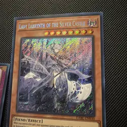 Yugioh Lady Labyrinth of the Silver Castle DABL-EN030 Secret Rare 1st Edition NM - Image 3