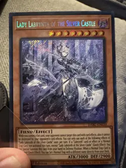 Yugioh Lady Labyrinth of the Silver Castle DABL-EN030 Secret Rare 1st Edition NM - Image 1