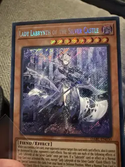 Yugioh Lady Labyrinth of the Silver Castle DABL-EN030 Secret Rare 1st Edition NM - Image 2