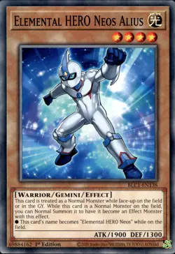 Elemental HERO Neos Alius - 1st Edition BLC1-EN138 - NM - YuGiOh - Image 1