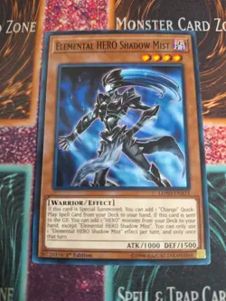 Yu-Gi-Oh! TCG Elemental HERO Shadow Mist LEHD-ENA15 Common 1st Edition Near Mint - Image 1