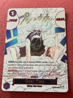 One Piece Gear Two OP11-080 | OP11 A Fist of Divine Speed - NM - Image 1