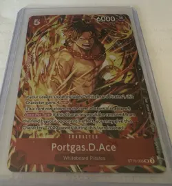 Bandai One Piece CCG Portgas.D.Ace ST15-005 Starter Special Holo EN 6000 - Image 1
