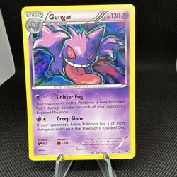 Pokemon Gengar Holo Rare TCG Card 60/162 XY Breakthrough LP- - Image 2