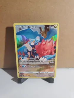 Pokemon TCG Druddigon SWSH12: Silver Tempest Trainer Gallery TG09/TG30 Holo... - Image 1