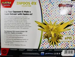 Pokemon Scarlet & Violet 151 Zapdos Ex Collection Box New Factory Sealed💥 - Image 2