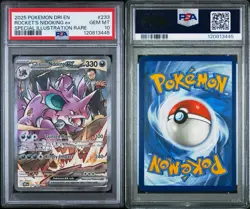 Team Rocket's Nidoking EX 233/182 PSA 10 DRI EN-Destined Rivals / Pokemon TCG - Image 3