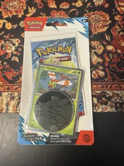 1 Pokemon TCG Journey Together Yanma Booster Checklane Blister Pack Sealed - Image 1
