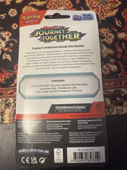 1 Pokemon TCG Journey Together Yanma Booster Checklane Blister Pack Sealed - Image 2