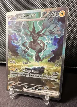 Pokemon TCG Zekrom EX Black Bolt Special Illustration Card #166/086 SV Nm+ Fresh - Image 5
