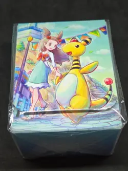 Jasmine Ampharos Magnemite Johto Deck Box Pokemon Center Japanese Exclusive - Image 1