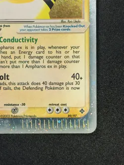 Ampharos ex 89/97 | Pokemon TCG | EX Dragon | Holo Ultra Rare | MP - Image 4