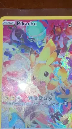 Pokemon Pikachu TCG Full Art Secret Rare Holo Card 160/159 Crown Zenith - Image 2