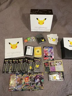 Pokemon TCG: 25th Anniversary Celebrations Elite Trainer Box (2021) Opened - Image 1