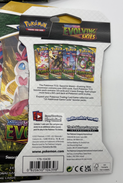 Lot of (40) Pokemon SWSH Sylveon Evolving Skies Sleeved Booster Pack SEALED - Image 3