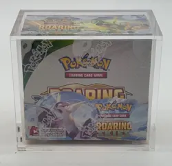 Pokemon TCG XY Roaring Skies Booster Box SEALED w/ Acrylic Case - Image 1