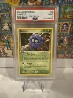 Tangela #30 Pokemon Fire Red & Leaf Green PSA 9 - Image 1
