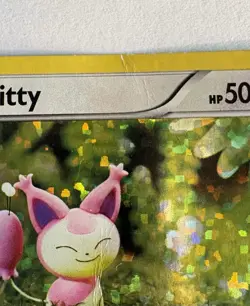 Skitty 12/12 Promo Holo McDonald's Promos 2015 012/012 Damaged Pokemon - Image 2