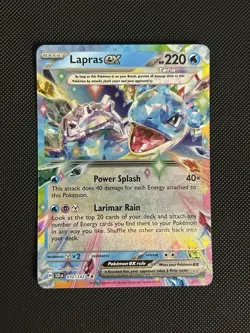 Pokemon TCG Stellar Crown - EX Holo Lot (9) Blastoise Venasaur Lapras Lucario + - Image 5