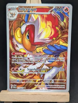 Infernape - 173/167 Twilight Masquerade (Pokemon) Illustration Rare NM - Image 1