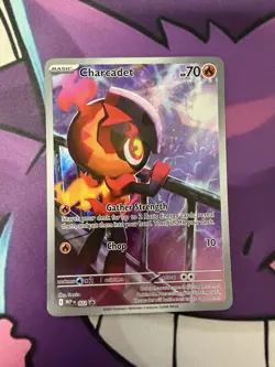 Pokemon Charcadet 022 Mega Evolution Promo English Holo 2025 70 HP - Image 1