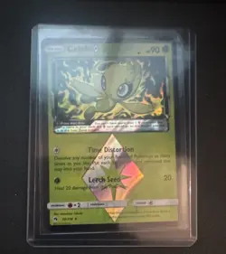 Celebi Prism Star Holo 19/214 SM Lost Thunder 2018 Pokemon TCG 90HP - Image 1