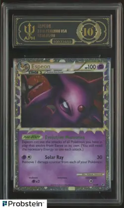 2010 Pokemon Undaunted UNDA #81/90 Espeon APH 10 GEM MINT - Image 1