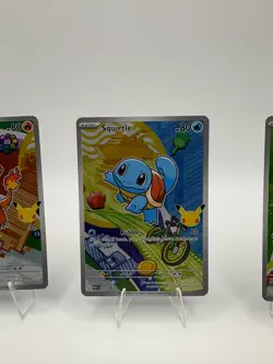 Pokemon First Partner Illustration Collection Series 1 Kanto Gen 1 Starters Set - Image 3