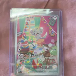 Minccino 182/162 SV05 Temporal Forces Illustration Rare Holo Full Art English - Image 1