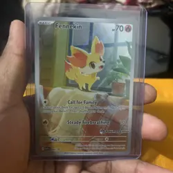 Fennekin Pokemon Center Promo Holo #080 English 70 HP Basic 2026 - Image 1