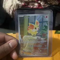 Fennekin Pokemon Center Promo Holo #080 English 70 HP Basic 2026 - Image 3