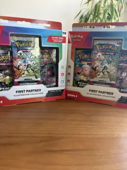 Pokemon (2) Box Lot! TCG First Partner Illustration Collection Series 2 - Image 1