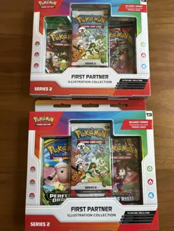 Pokemon (2) Box Lot! TCG First Partner Illustration Collection Series 2 - Image 2