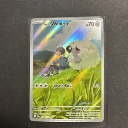 Hop's Wooloo 170/159 Sv09: Journey Together Holo Pokemon TCG NM Condition - Image 1