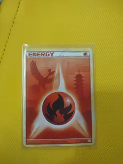 Fire Energy 116/123 HeartGold & SoulSilver Common Pokemon Lp - Image 1