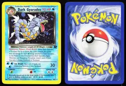 DARK GYARADOS (PRERELEASE) 08/82 HOLO PROMO WOTC PROMO POKEMON HOLO NM - Image 3