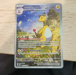 Ampharos 090/086 CR1 Rare Regular English 160 HP Stage 2 2026 - Image 1