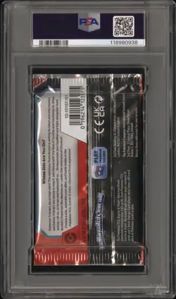 2025 Pokemon SV Destined Rivals Team Rocket PSA 9 Foil Booster Pack MINT - Image 2