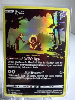 Jynx TG04/TG30 Pokemon TCG - Silver Tempest Trainer Gallery Holo DAMAGE - Image 1