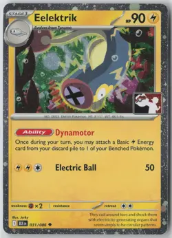 Eelektrik [ - 031/086]PokemonPrize Pck Series CardsNMUncommon - Image 1