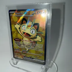 English Pokemon Perfect Order Meowth Ex Full Art (107/088). - Image 2