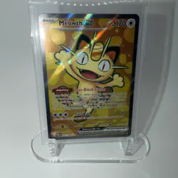English Pokemon Perfect Order Meowth Ex Full Art (107/088). - Image 4