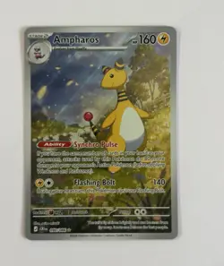 Pokemon TCG - Ampharos 090/086 Chaos Rising Illustration Rare NM - Image 2