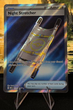 🔥 Pokemon Night Stretcher 173/132 Me01: Mega Evolution Holo🔥 - Image 1