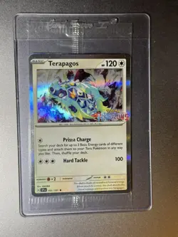 2024 Pokemon TCG - Terapagos 161/191 - Promo Horizons Stamped - Sealed - Image 1