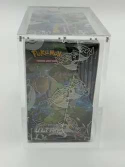 Pokemon TCG Sun & Moon Ultra Prism Booster Box w/Acrylic Case - Image 2