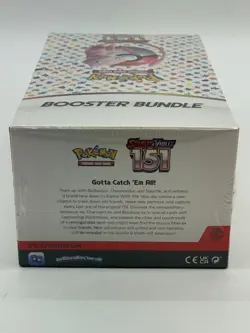 Pokemon TCG 151 MEW EN Booster Bundle Display Case FACTORY SEALED - Image 4