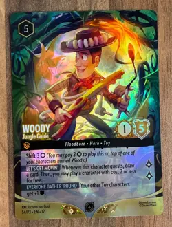 Disney Lorcana - Woody Jungle Guide - 54/P3 - Foil Promo - Championship Top 8 - Image 1