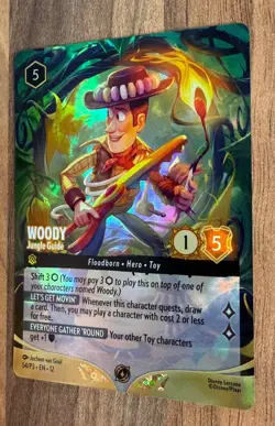 Disney Lorcana - Woody Jungle Guide - 54/P3 - Foil Promo - Championship Top 8 - Image 3